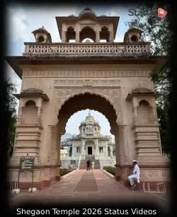 Shegaon Temple 2026 Status Videos