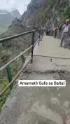 Amarnath Gufa Baltal Route Status Video 2026 Download