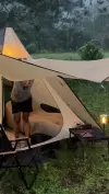 Camping in Heavy Rain Adventure Status