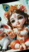 Cute Krishna Little Status Video with Gift Heart | Short Love Tribute