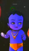 Cute Little Krishna Cartoon Status for Janmashtami | Animated WhatsApp Short