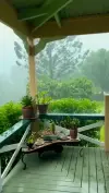 Farm House Rain Nature Status Video
