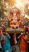 Ganesh Ji Blessings Festival Status