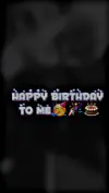 Happy Birthday to Me WhatsApp Status 2026 | Purple Theme Festive Status Video