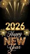 Happy New Year 2026 Status ✨ | Glitter New Year Status | YouTube Shorts