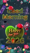 Happy New Year 2026 WhatsApp Status 🌹 | Good Morning New Year Status
