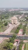 India Gate Aerial Drone Video Status Video 2026 Download