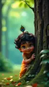 Little Krishna Cutest Makhan Chor | Love Pills Addicted Short