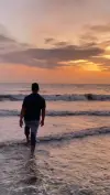 Sukoon Beach Mumbai Status Video Download 2026 | Alone Sad Status Beach Video